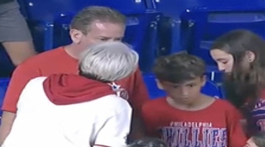 You have to see this! Woman goes viral at MLB game after taking away home run baseball that a dad gave to his son