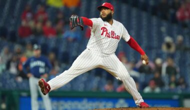 Phillies P Alvarado out remainder of season with forearm strain