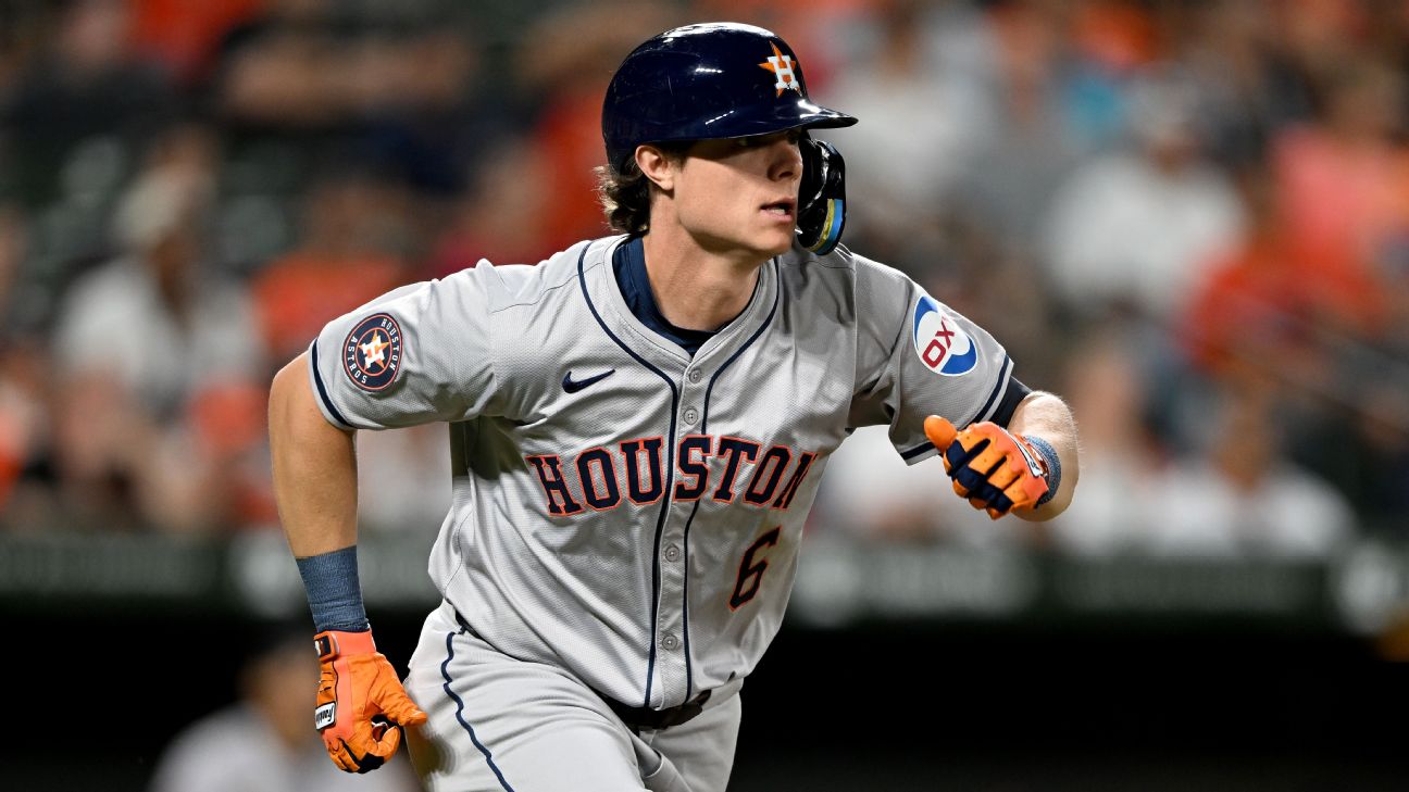 Astros reinstate CF Jake Meyers after nearly 2 months on IL