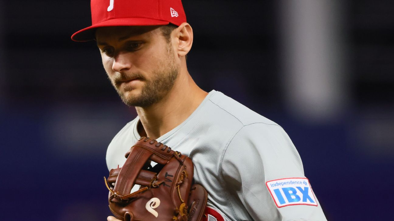 Trea Turner has Grade 1 strain; expected back by playoffs