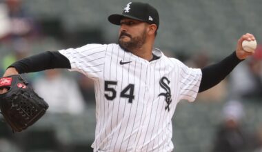White Sox lefty Martin Pérez exits with shoulder soreness