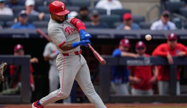 Phillies put infielder Edmundo Sosa on IL with groin strain