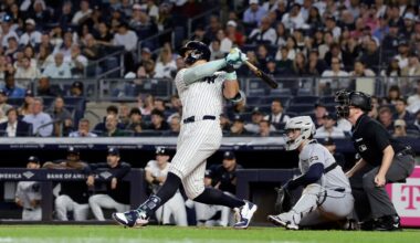 Judge hits 359th homer, passes Berra on Yankees' all-time list