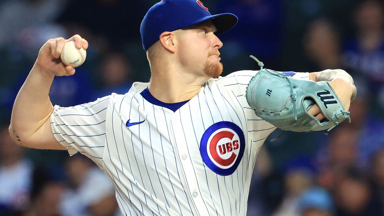 Chicago Cubs remove Cade Horton (back) 'as a precaution'