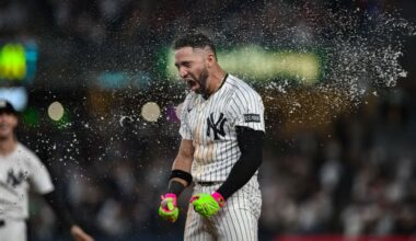 Yankees clinch playoff spot with walk-off win, close gap in AL East