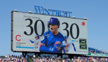 Cubs' Crow-Armstrong record 6th 30-30 player in MLB this season