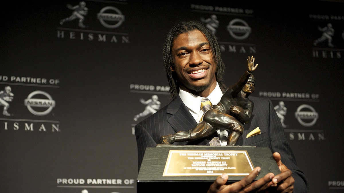 RG3 with Heisman