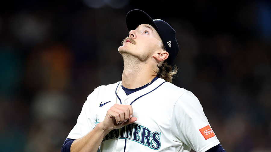 Seattle Mariners Bryce Miller bullpen playoffs...