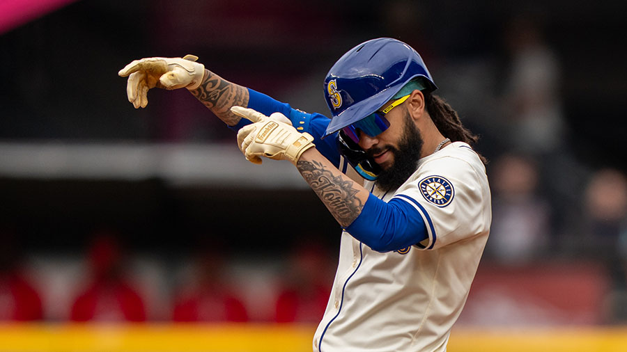 Seattle Mariners J.P. Crawford first place AL West...