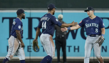 Seattle Mariners Dominic Canzone lineup...