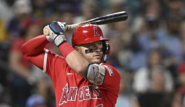 Mike Trout hits 400th home run to help Angels beat Rockies 3-0 on Saturday
