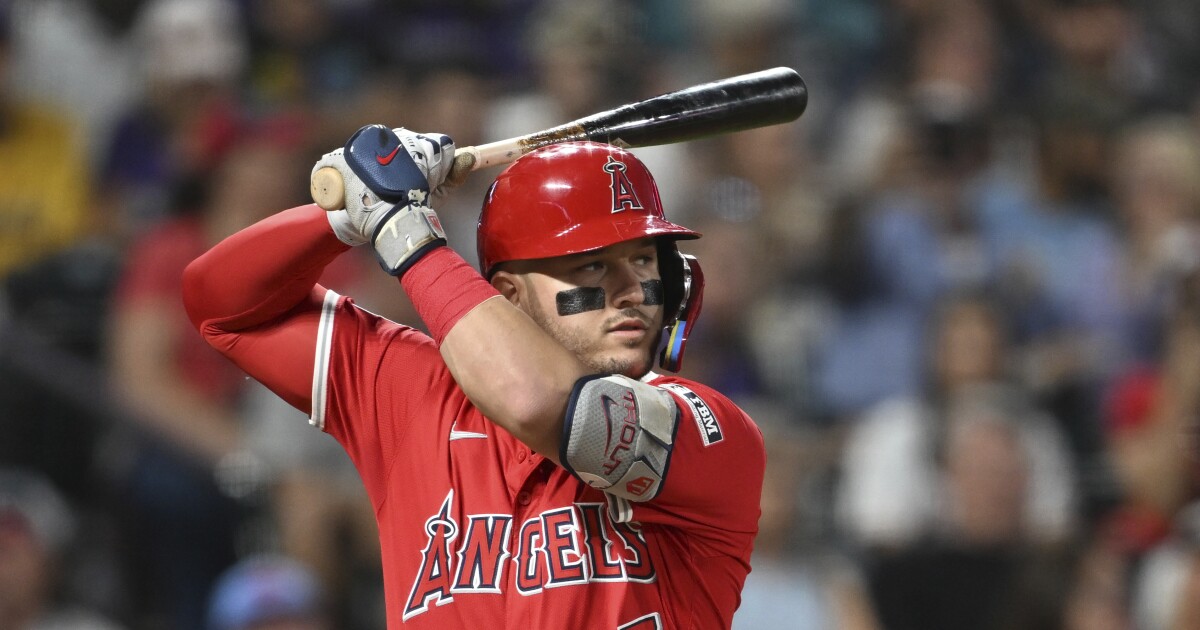 Mike Trout hits 400th home run to help Angels beat Rockies 3-0 on Saturday