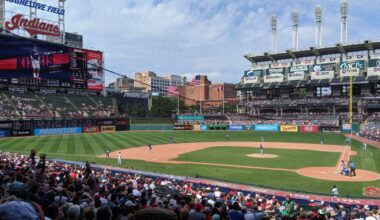 Guardians sell out game against Texas Rangers
