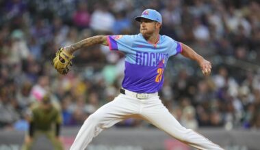 Freeland allows 2 hits, fans 10 in 8 innings and Rockies beat Padres, 3-0