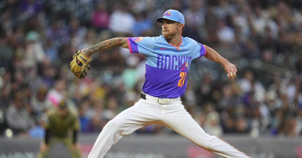 Freeland allows 2 hits, fans 10 in 8 innings and Rockies beat Padres, 3-0