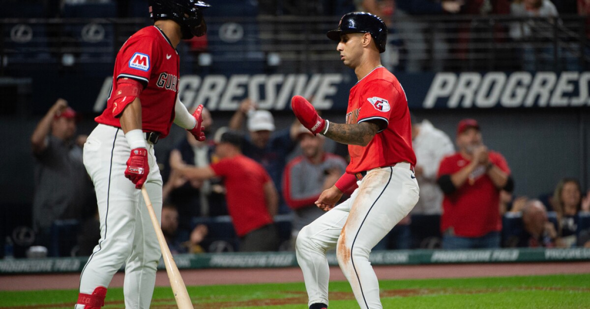 Rangers take road losing streak into matchup against the Guardians