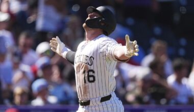 Freeland pitches Rockies past Angels 3-1 on Sunday to win home finale