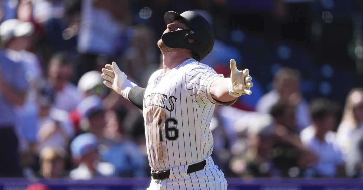 Freeland pitches Rockies past Angels 3-1 on Sunday to win home finale