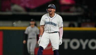 Mariners clinch playoff berth, beating Rockies on Naylor's bases-clearing double
