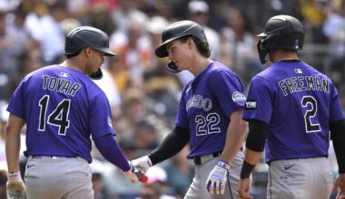 San Diego Padres outlast the Colorado Rockies 9-6 on Sunday
