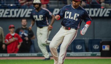 Guardians remain tied in the AL Central after 7-3 loss to Rangers