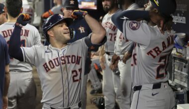Astros receive injury scare as Jose Altuve leaves with discomfort in right foot
