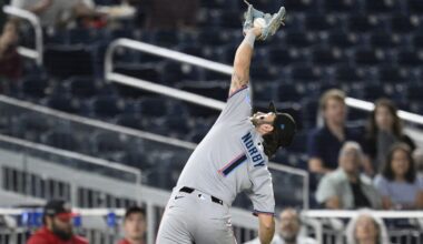 Marlins' Connor Norby placed on injured list with quad strain