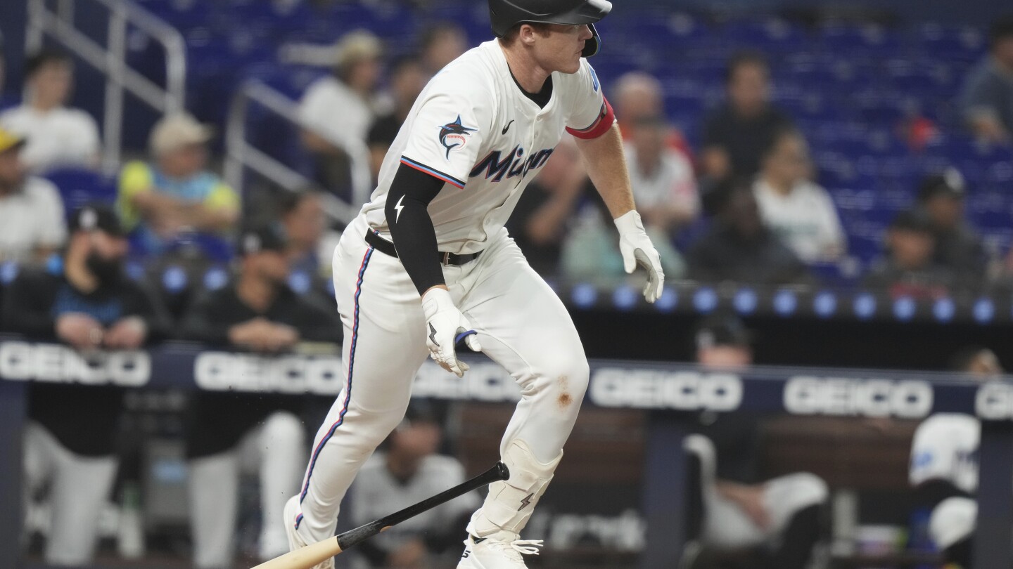 Wagaman's three hits, three RBIs lift Marlins to 5-0 win over Nationals