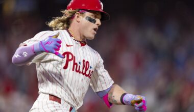 Gold Glove outfielder Harrison Bader becomes Phillies fan favorite