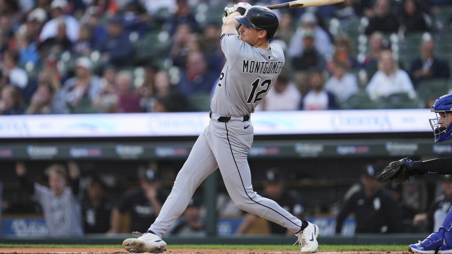 Colson Montgomery powers Chicago White Sox to sixth straight win over Detroit Tigers
