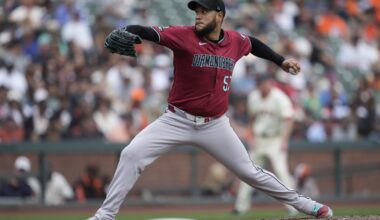 Rodriguez limits Giants to 1 hit over 6 1/3 innings in Diamondbacks' 5-3 victory