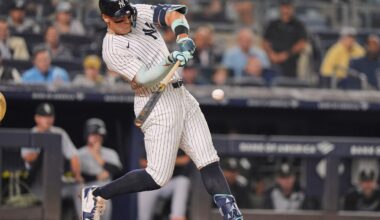 Judge ties MLB record by hitting 50 homers for 4th time as Yankees regain share of AL East lead