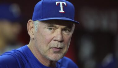 Bruce Bochy's future with the Texas Rangers is unclear