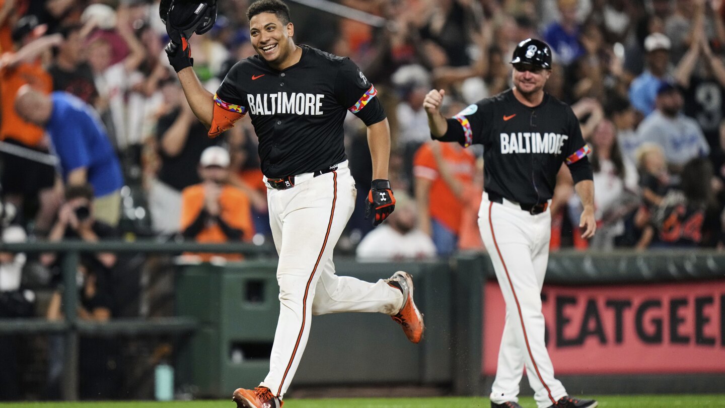 Rookie Basallo's walk off solo homer lifts Orioles past Dodgers 2-1