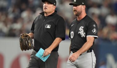 Umpires take away Tyler Gilbert’s glove after White Sox reliever gets checked for sticky stuff