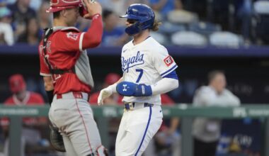 Angels C O'Hoppe to injured list after getting hit in head by backswing. Adell scratched for vertigo