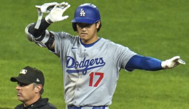 Shohei Ohtani will pitch Monday for the Dodgers; Will Smith sidelined at least through the weekend