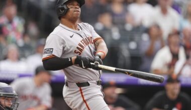 Three ejected in Giants-Rockies game, delaying Rafael Devers' 30th home run trot of season