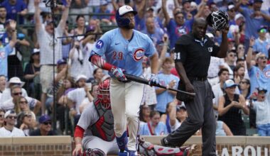 Busch hits 3 homers and Cubs set club record with 8 in 11-3 rout of Cardinals