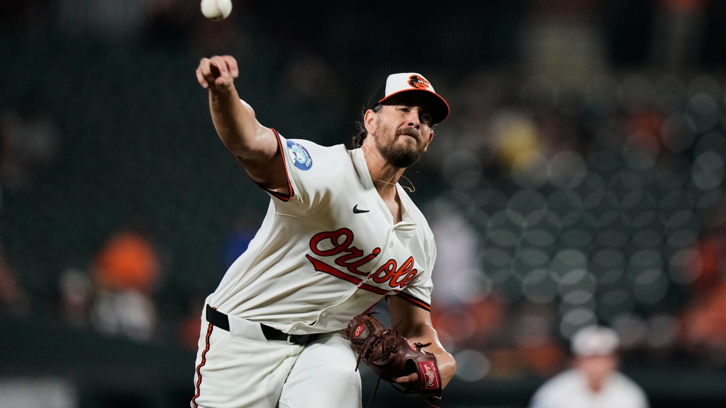 Dean Kremer's one-hit gem leads Orioles to 6-0 win over Rays