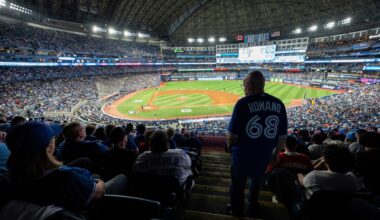 MLB attendance rises slightly for 3rd straight increase but average drops with fewer rainouts