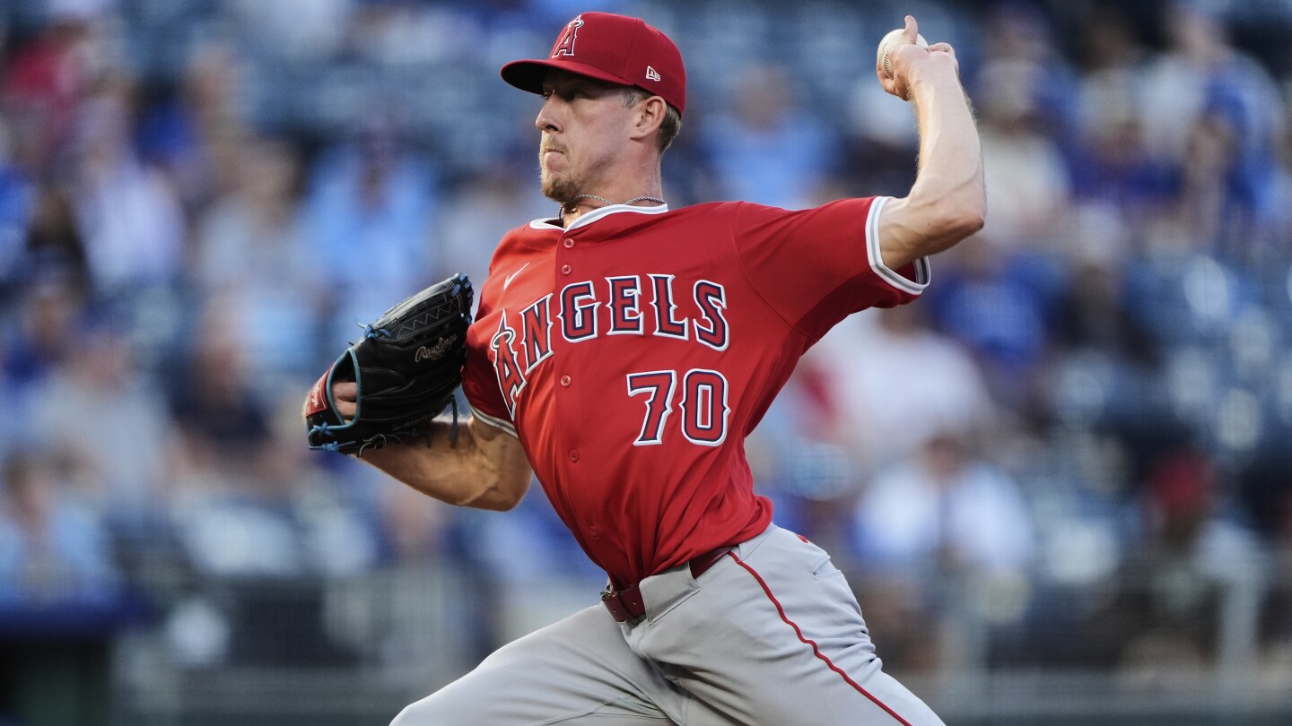Farris wins MLB debut and Adell hits 2-run homer as Angels beat Royals 5-1