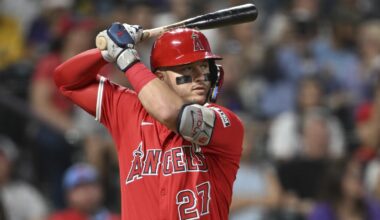 Mike Trout hits 400th home run to help Angels beat Rockies 3-0