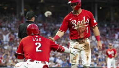 Steer's 4th homer in 4 games powers Reds past Cubs 6-3 and within 1 game of final NL wild-card spot