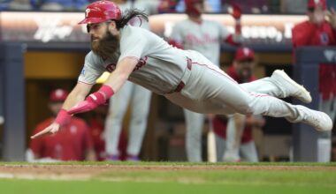 Phillies rally for 10-8 victory in Milwaukee as Brewers manager Pat Murphy gets ejected