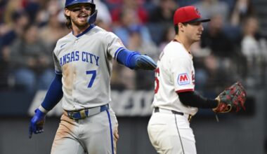 Nick Loftin singles in tying run and scores in 7th, Royals rally for 4-3 win over Guardians