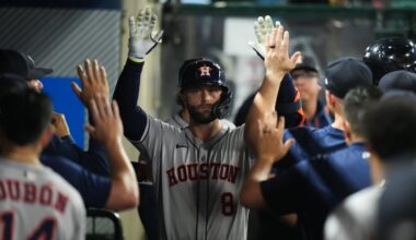 Walker hits 2 homers as Astros beat Angels 6-1 after getting knocked out of playoff contention