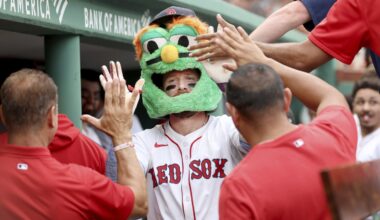 Trevor Story gets strange Fenway Park homer: Ball hits RF's glove, ticks off Pesky Pole