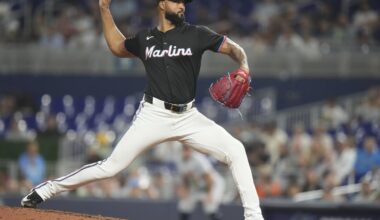Alcantara outlasts Skubal, who leaves early, in Marlins' 8-2 win over Tigers