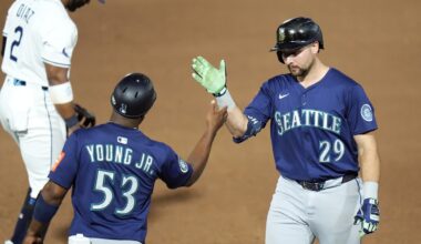 Mariners catcher Cal Raleigh hits his 51st homer and closes in on more records